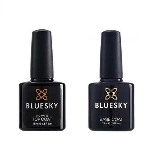 Base Coat & Top Coat No Wipe - Blueskygellak.nl