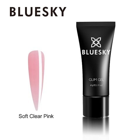 Gum Poly Gel Soft Clear Pink - Blueskygellak.nl