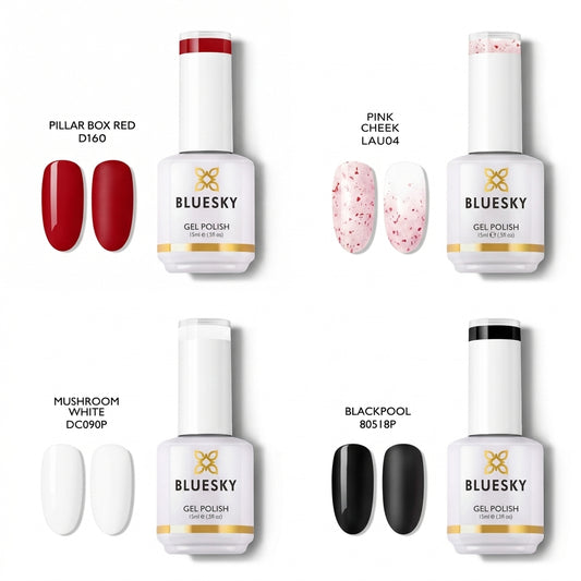 Kleuren set + Base & Top Coat 15 ml
