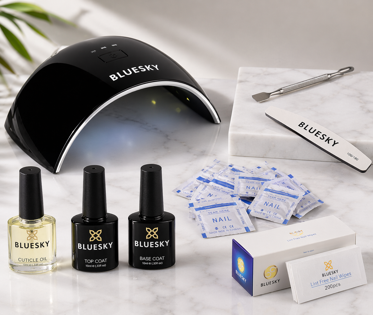 Starter Set 24 Watt Zwart - Blueskygellak.nl