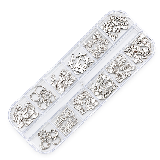 Nagelversiering Zilver - Blueskygellak.nl