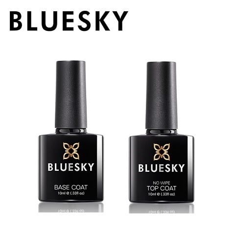 Base Coat & Top Coat No Wipe - Blueskygellak.nl