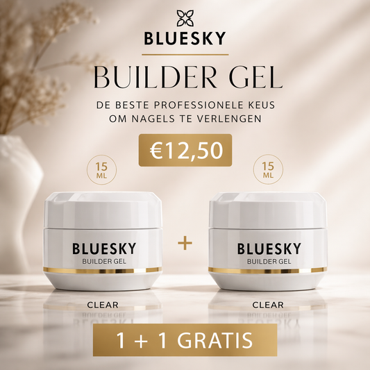 Builder Gel Clear + Clear - Blueskygellak.nl