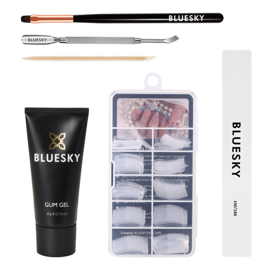 Gum Gel Kit Milky White - Blueskygellak.nl