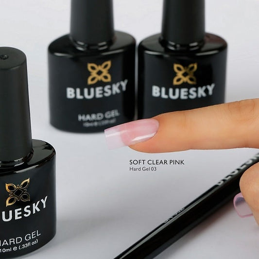 Hard Gel Soft Clear Pink - Blueskygellak.nl