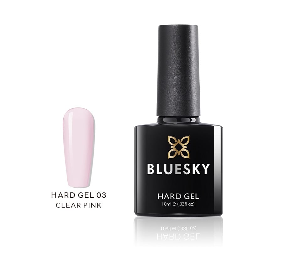 Hard Gel Soft Clear Pink - Blueskygellak.nl