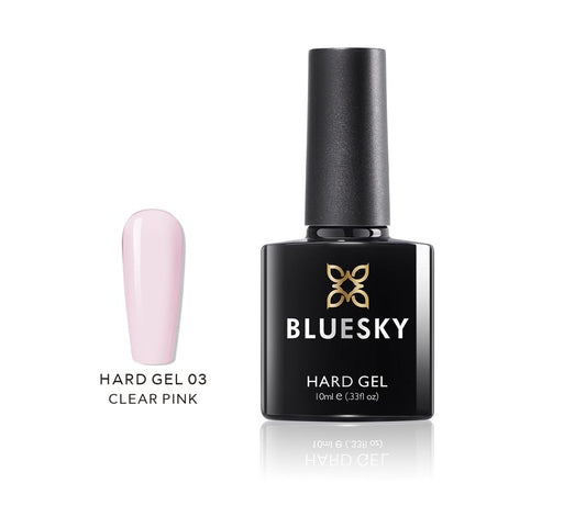 Hard Gel Soft Clear Pink - Blueskygellak.nl