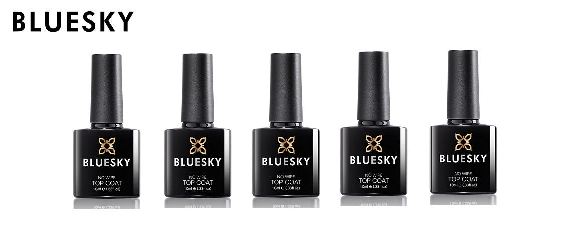 Top Coat No Wipe 5 stuks - Blueskygellak.nl