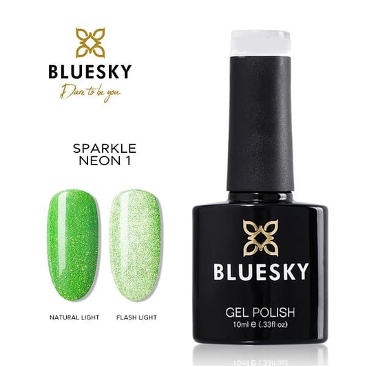 Sparkle Neon 1 Green - Blueskygellak.nl