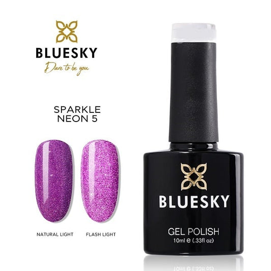 Sparkle Neon 5 Purple - Blueskygellak.nl