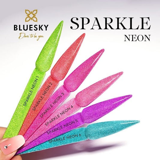 Sparkle Neon 2 Coral Pink - Blueskygellak.nl